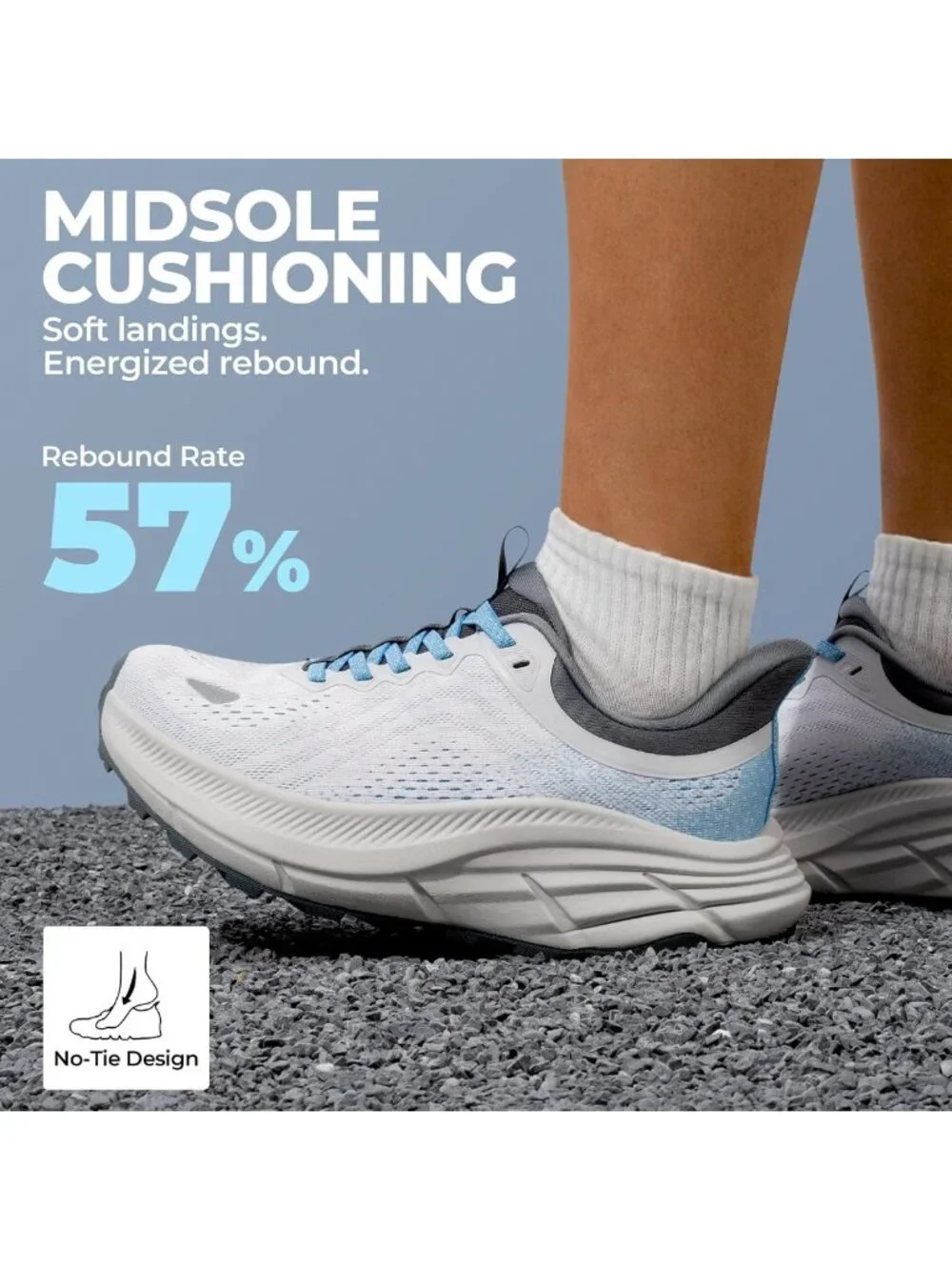 Women's Slip-On Trail Running & Hiking Shoes - Comfortable, Lightweight, Durable